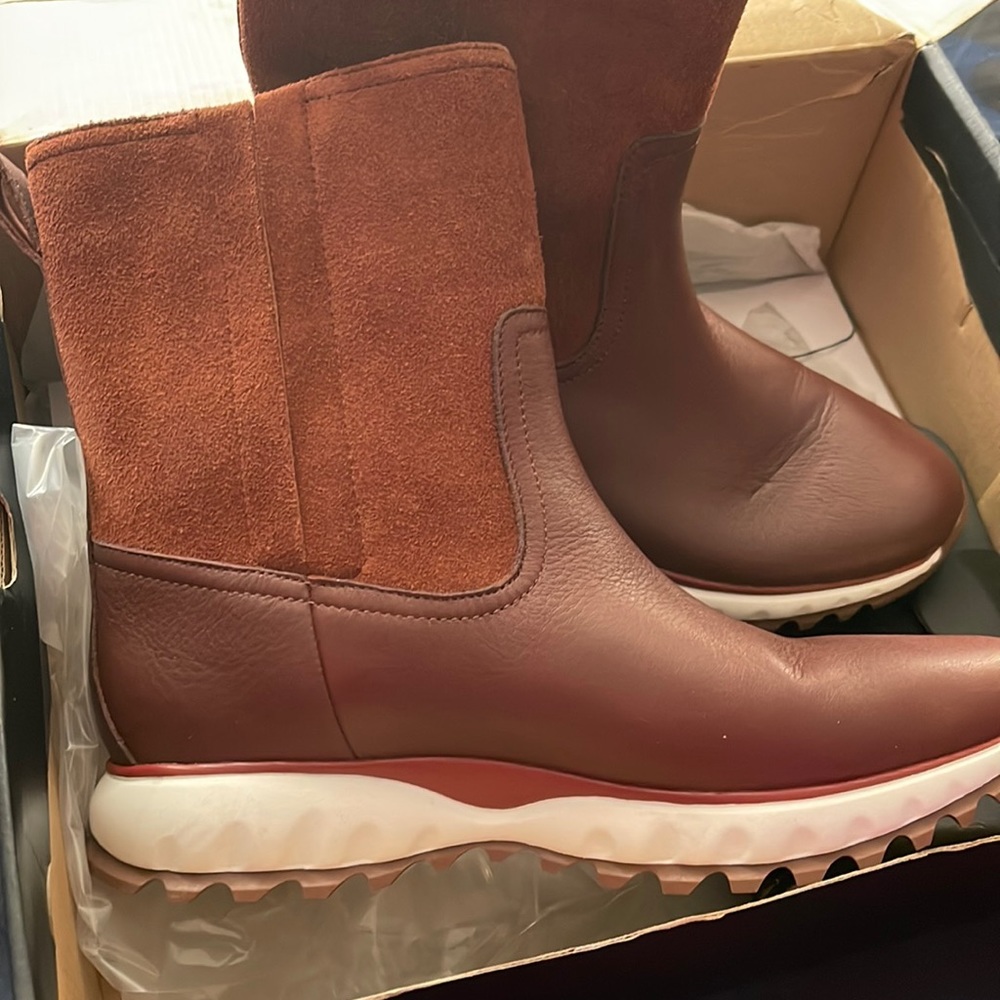 Boots new still in box, very comfortable